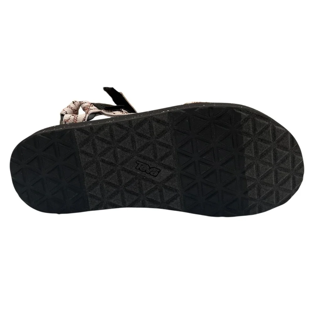 Teva Men's Universal Reloop Sport Adjustable Sandal Size 10 Natural Black Beige